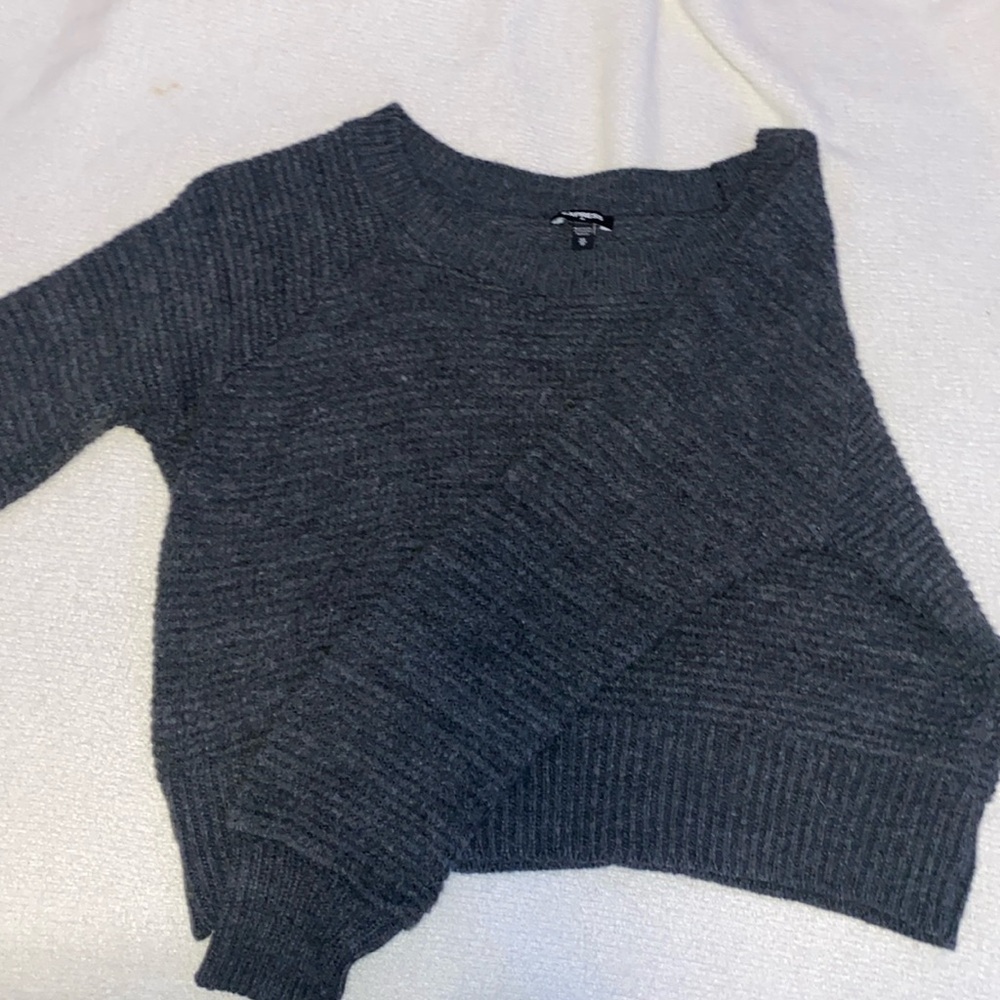 Grey Express sweater